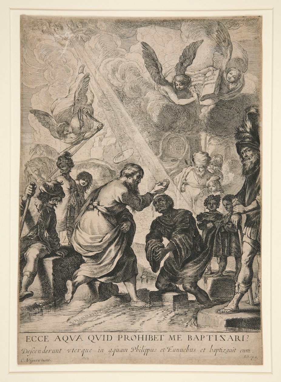 Hadım Vaftizi by Claude Vignon