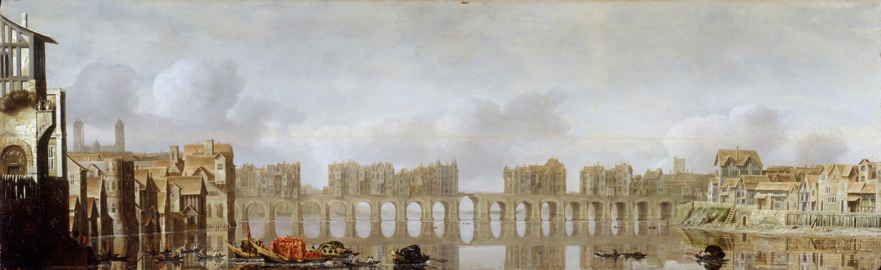 Londra Köprüsü by Claude de Jongh
