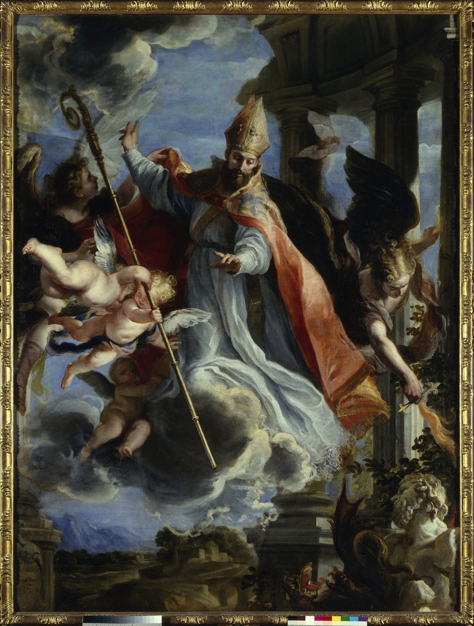 Aziz Augustine'in Zaferi by Claudio Coello