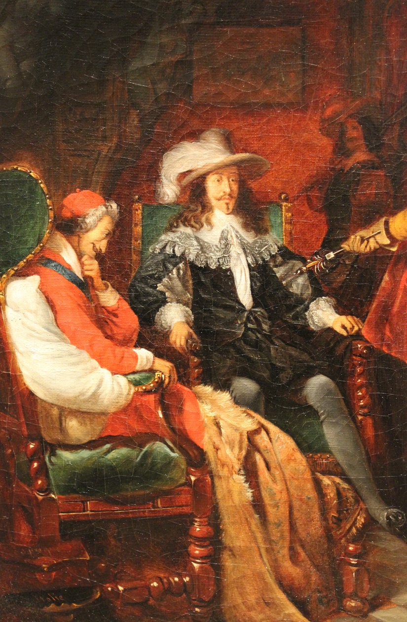 Cinq-Mars kılıcını Louis XIII