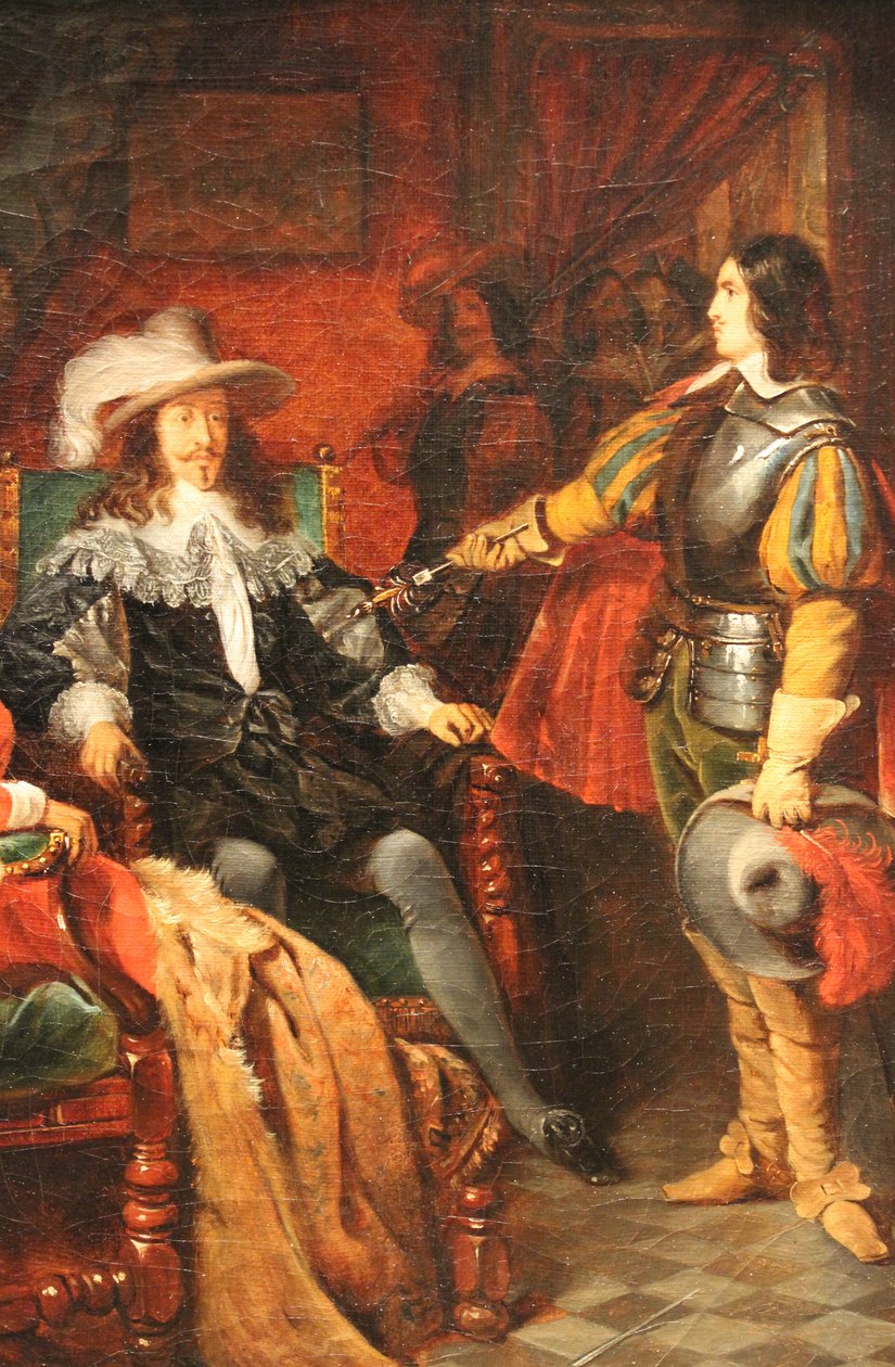 Cinq-Mars kılıcını Louis XIII