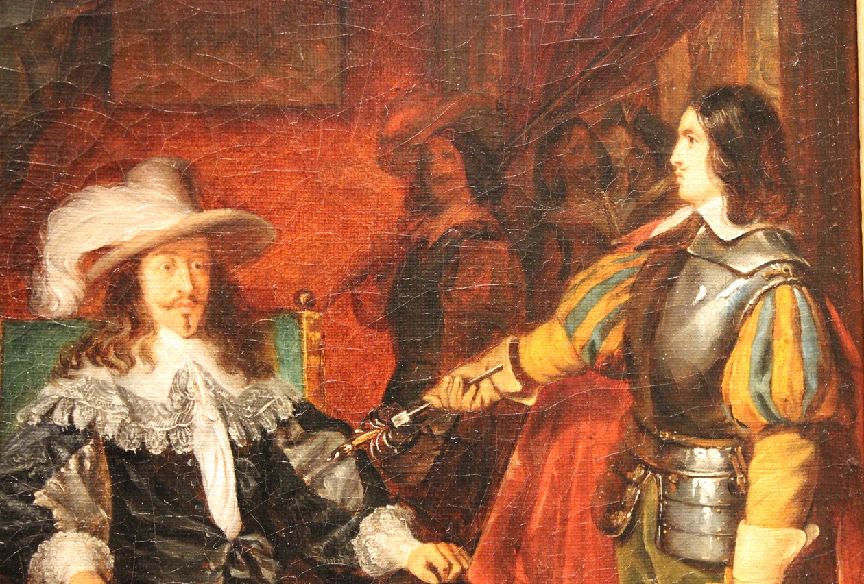 Cinq-Mars kılıcını Louis XIII