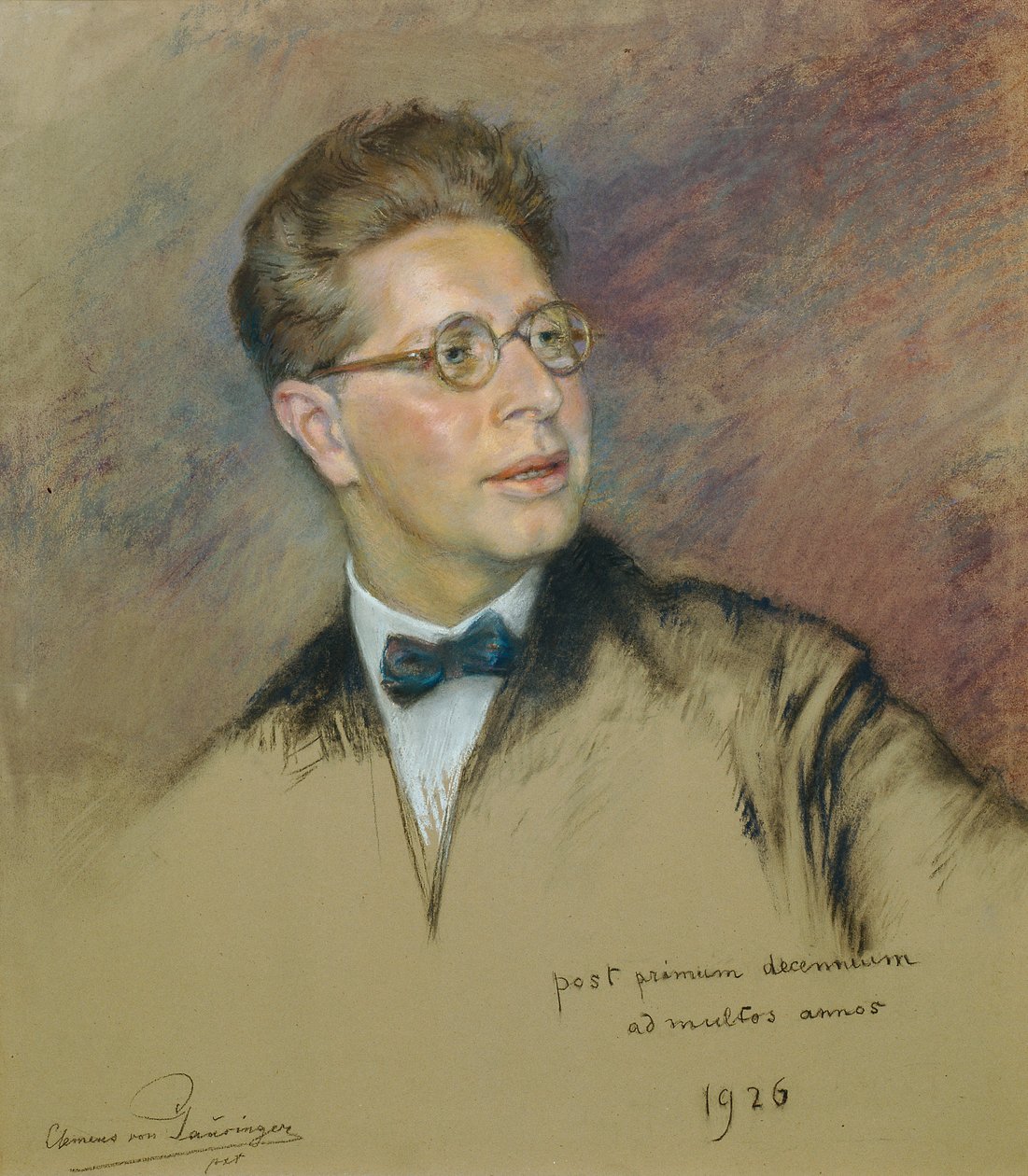 Müzik öğretmeni ve müzik eleştirmeni Prof. Josef Reitler by Clemens von Pausinger