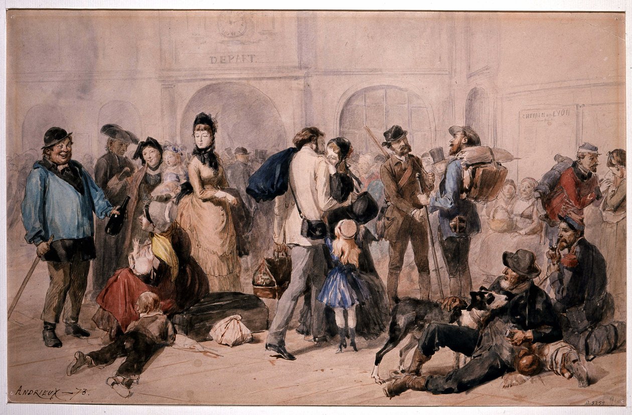 Andrieux tarafından Gare de Lyon