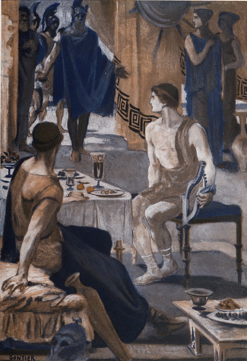 Akhilleus, Agamemnon