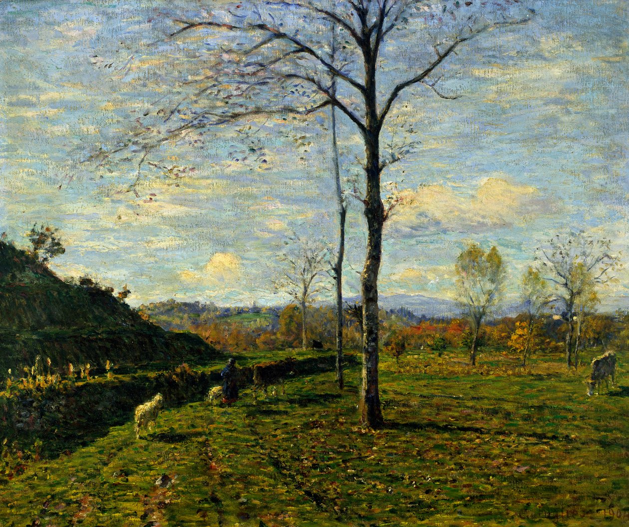 Ekim Sonu, Clemente Pugliese Levi (1855-1936) by Clemente Pugliese Levi