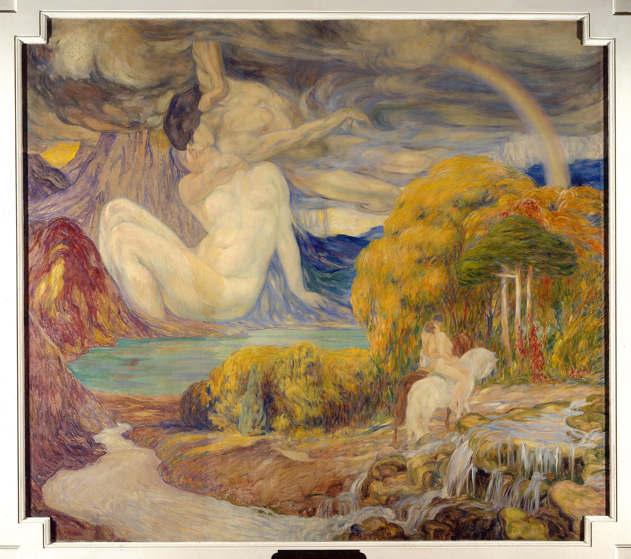 Radyoaktivite, Manyetizma Tablosu, Helene Dufau (1869-1939) 20. yüzyıl Paris. by Clementine Helene Dufau