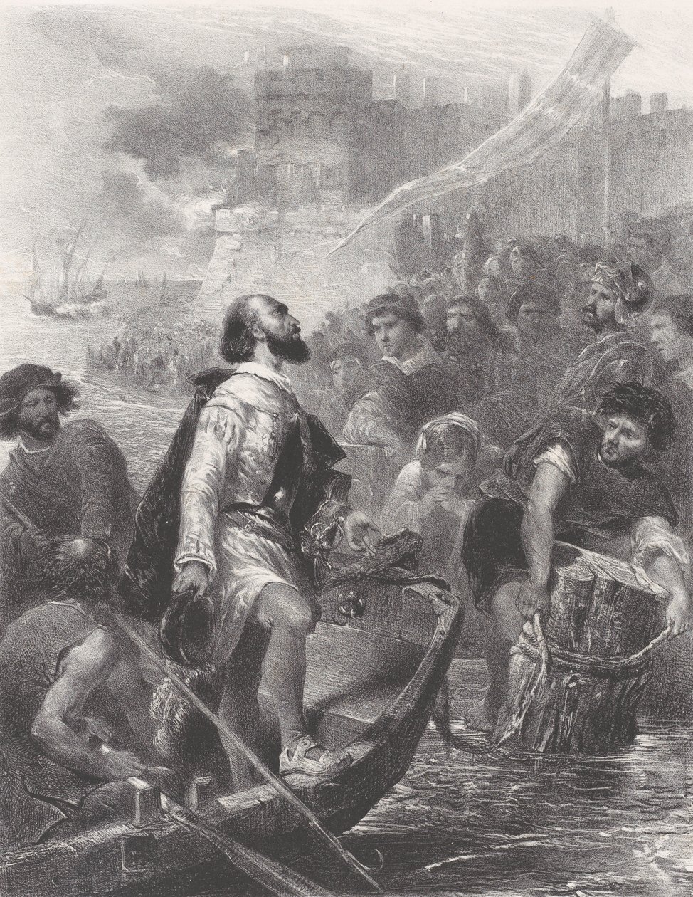 Birinci Kısım, Kalkış, yakl. 1830-60. by Célestin Nanteuil