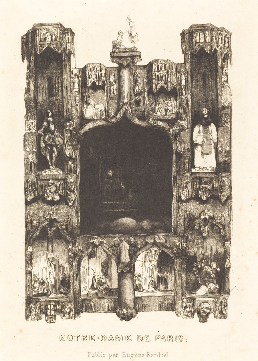 Notre Dame de Paris by Célestin Nanteuil