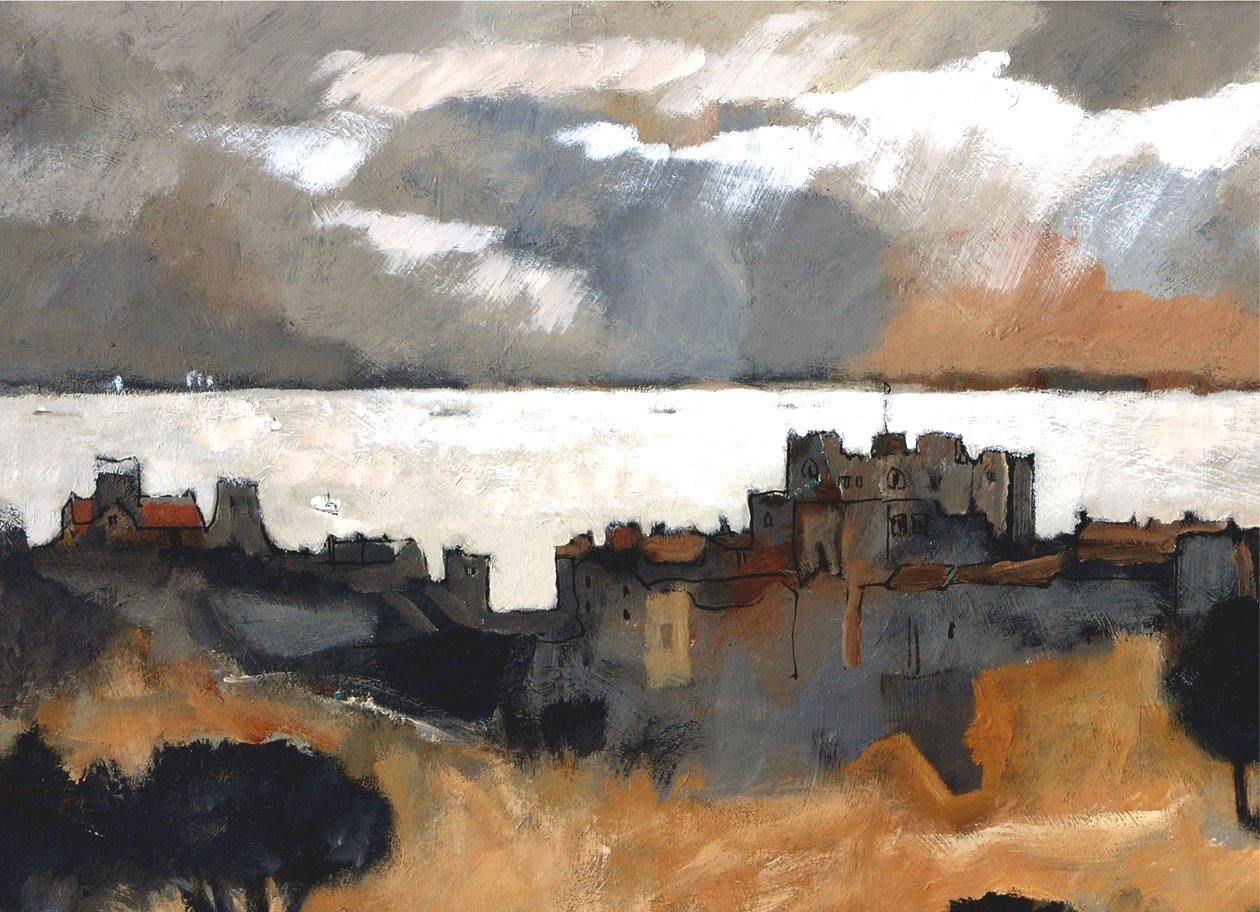Channel Light, 2007 (gemide akrilik) by Clive Metcalfe