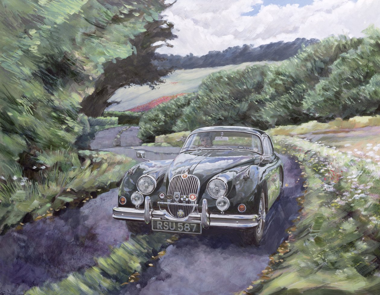 Jaguar XK150 Seyir by Clive Metcalfe