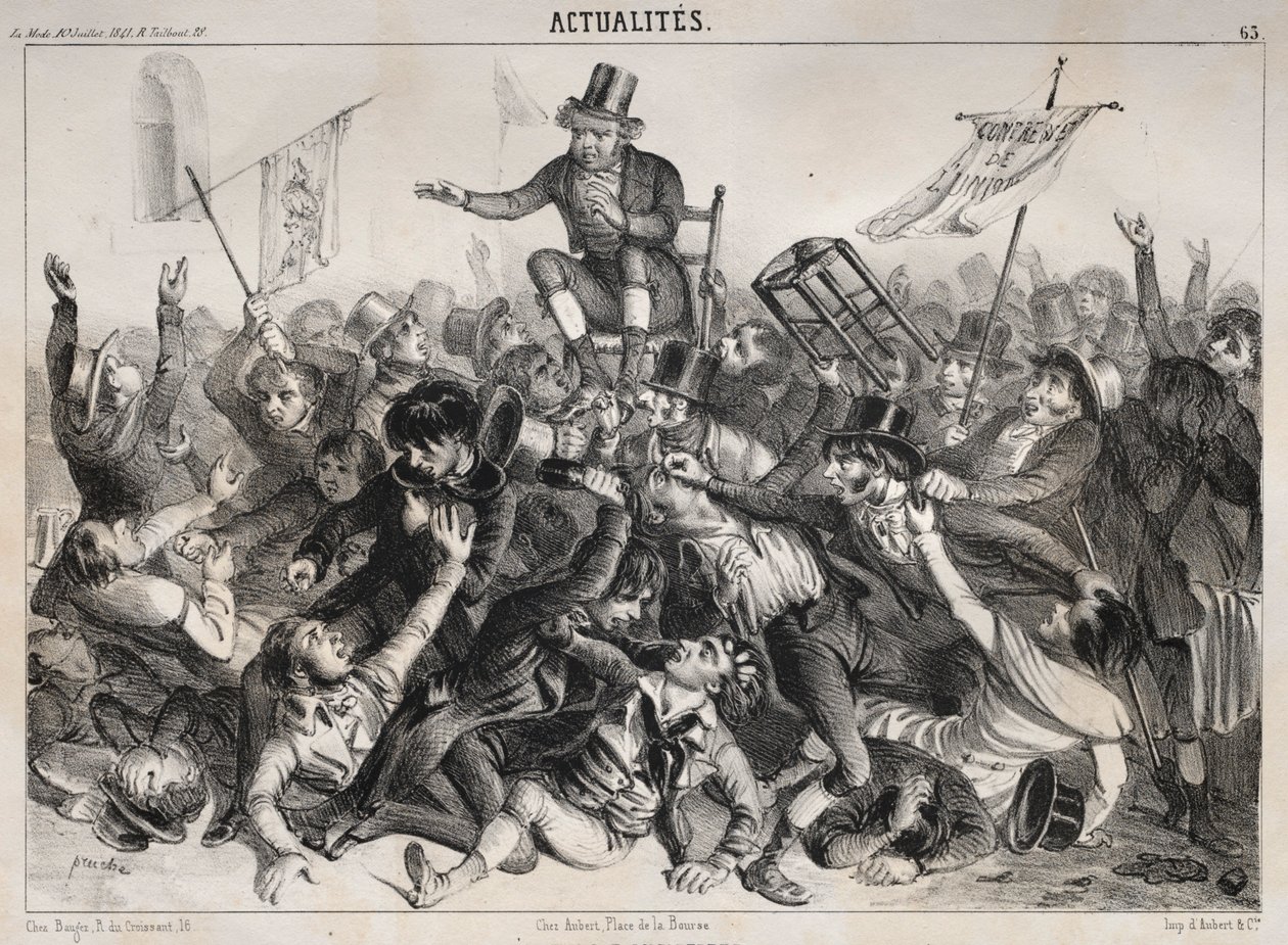Haberler: İngiltere Seçimleri, 1841. by Clémente Pruche