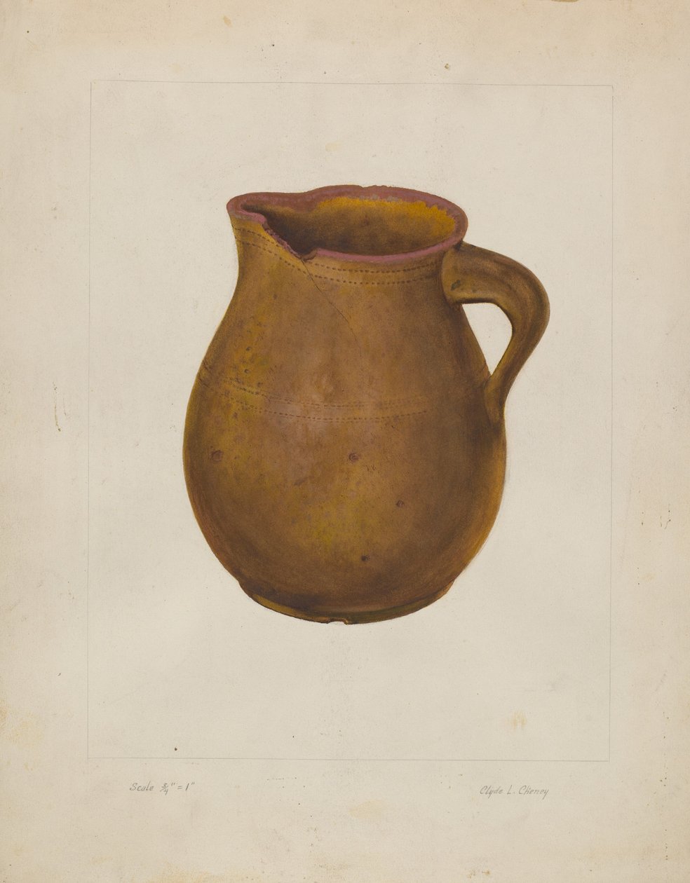 toprak sürahi by Clyde L. Cheney