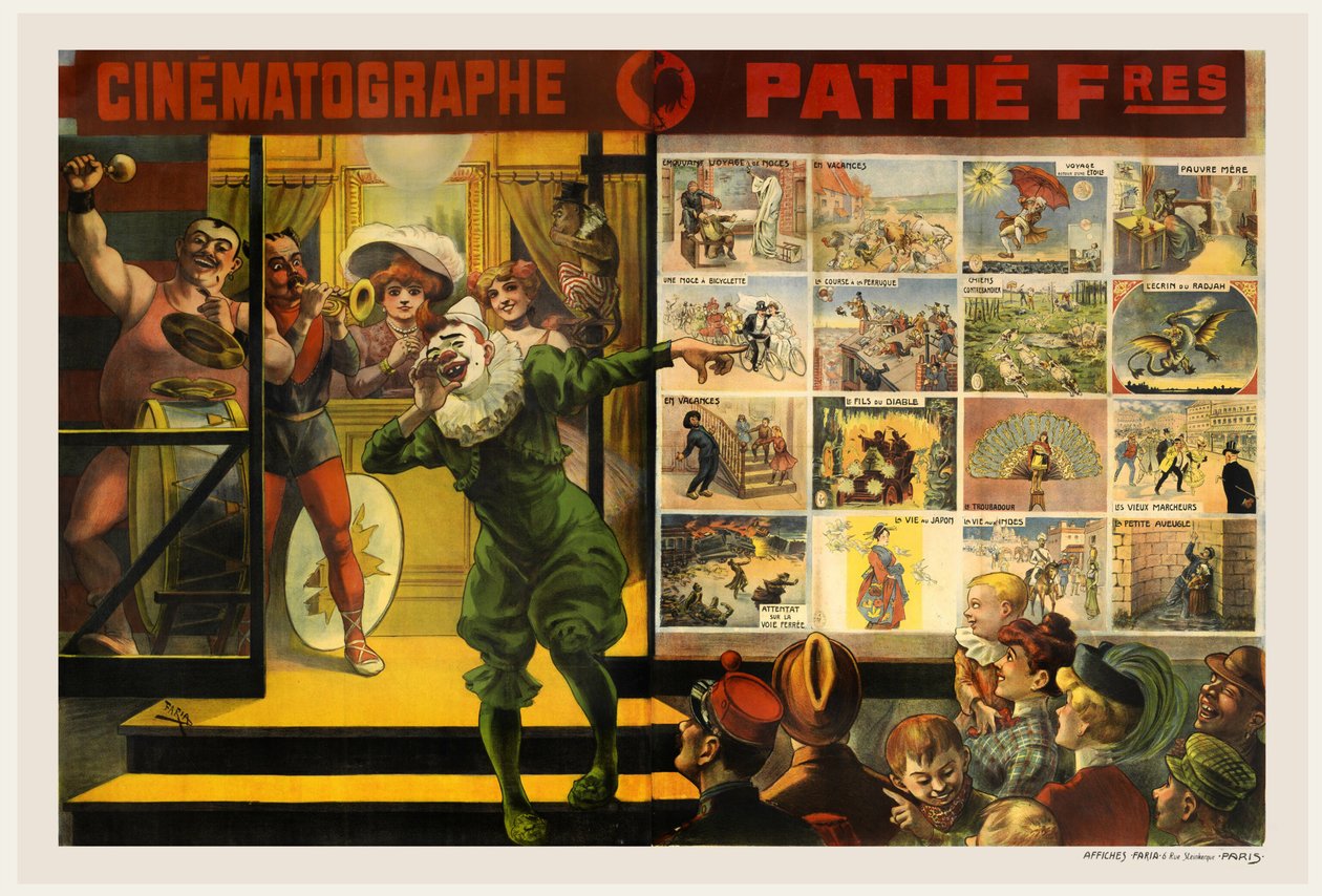 Pathé sinematograf, 1906. by Cândido de Faria