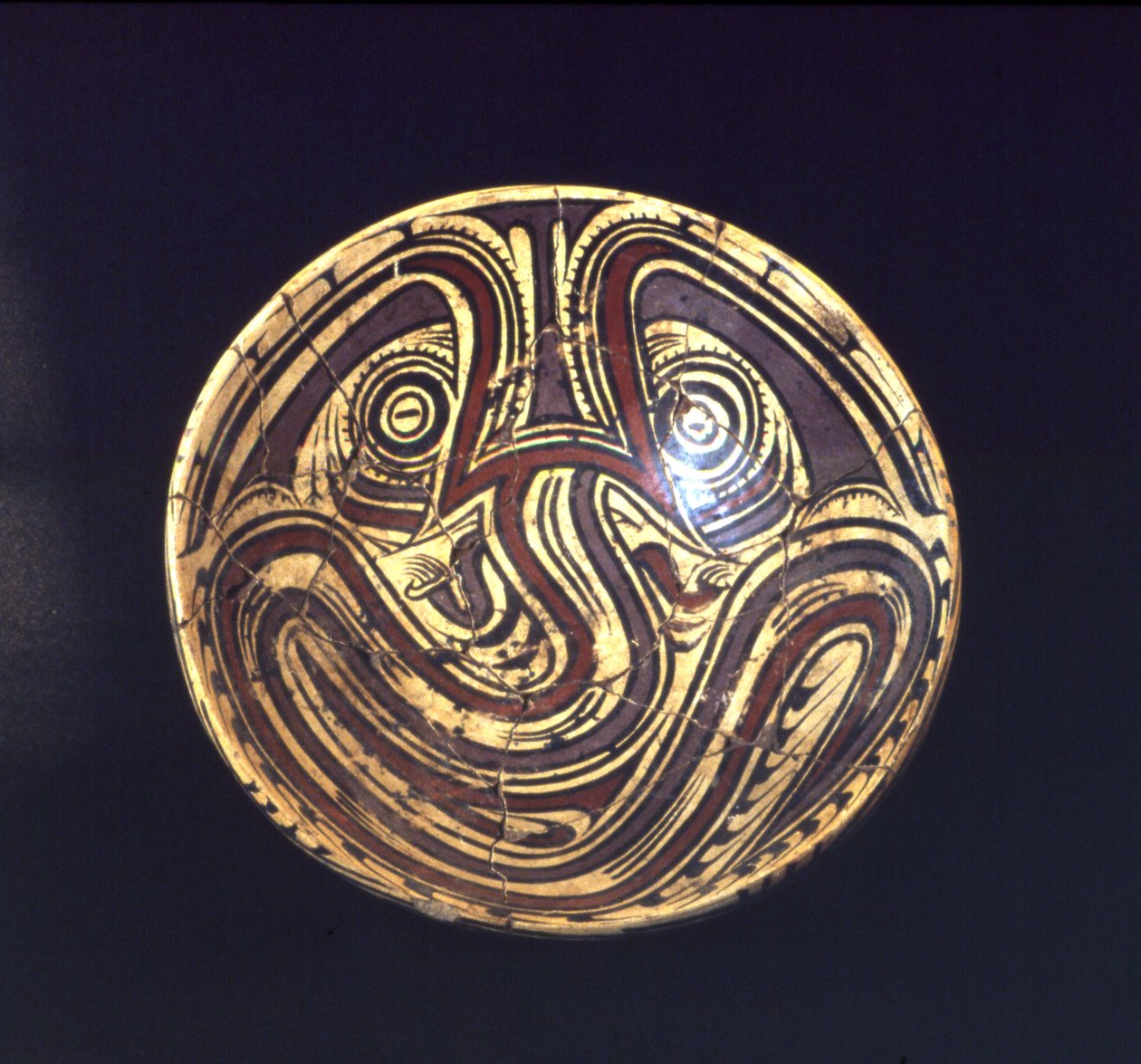 Kaide plakası, Erken Kokle aşaması, MS 700-800 (seramik) by Cocle Culture