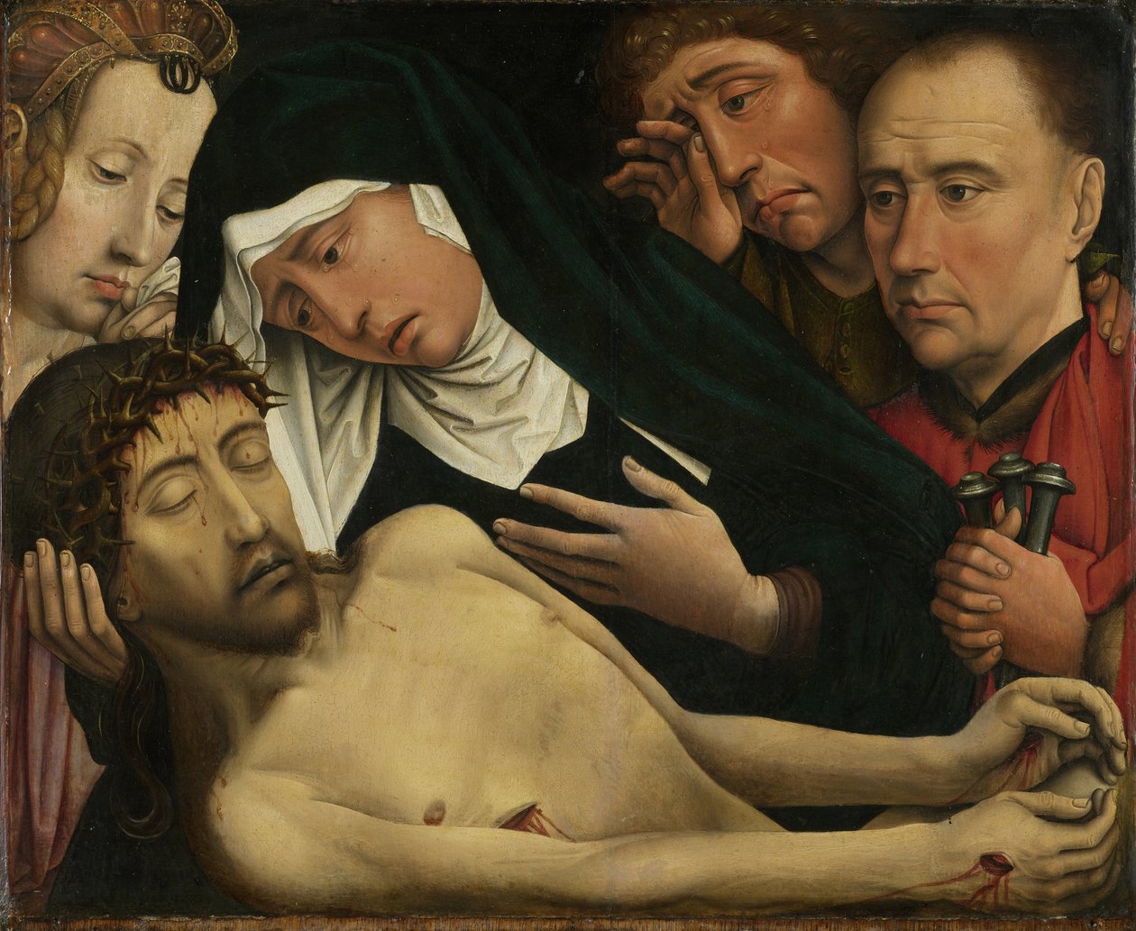 İsa Üzerine Ağıt, c. 1510 by Colijn de Coter