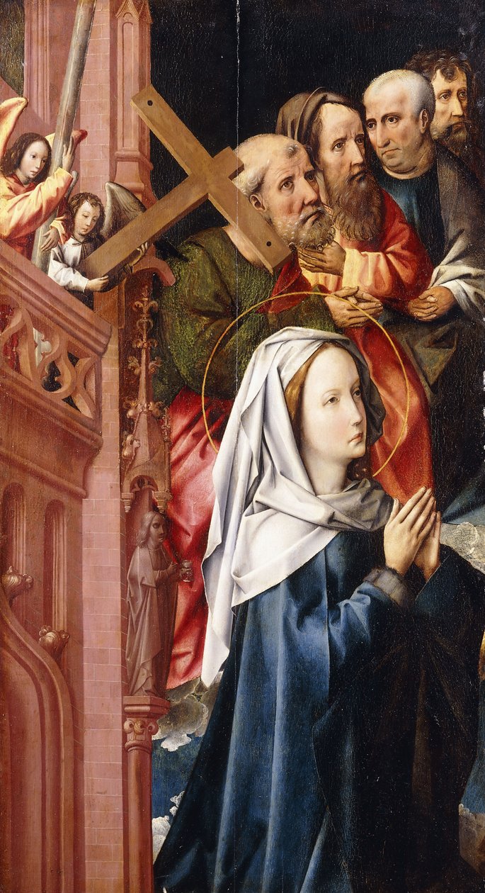 Dört Havarili Meryem Ana, by Colijn de Coter