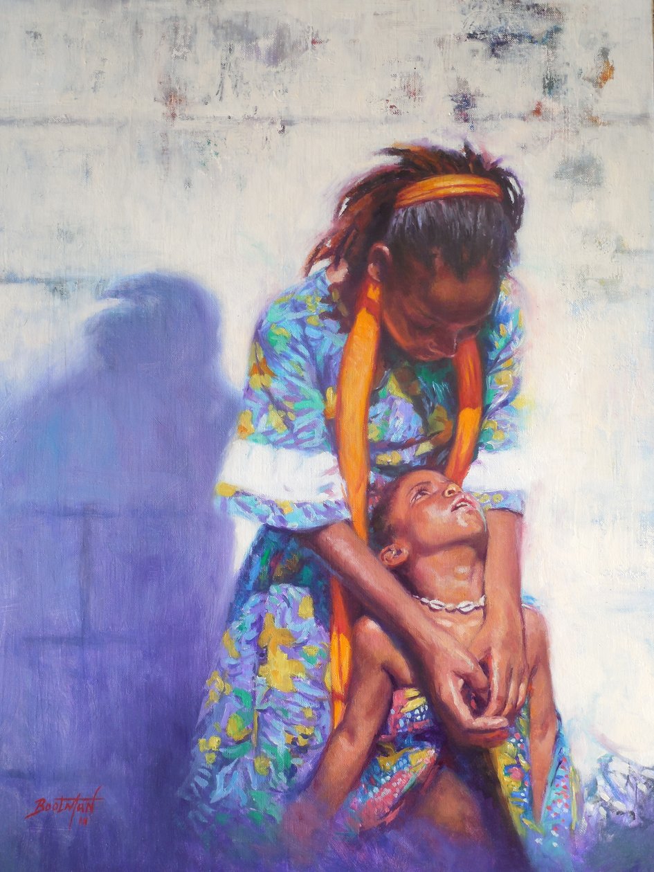 Emancipation, 2014, (keten üzerine yağ) by Colin Bootman
