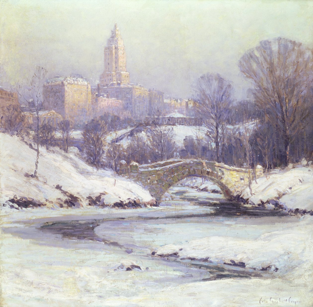 Merkezi Park by Colin Campbell Cooper