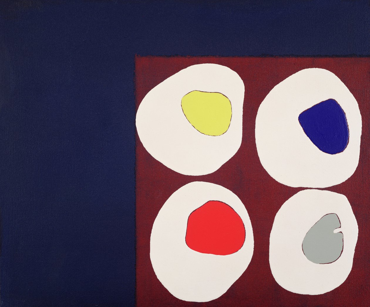 Allsorts, 1998 (tuval üzerine akrilik) by Colin Booth
