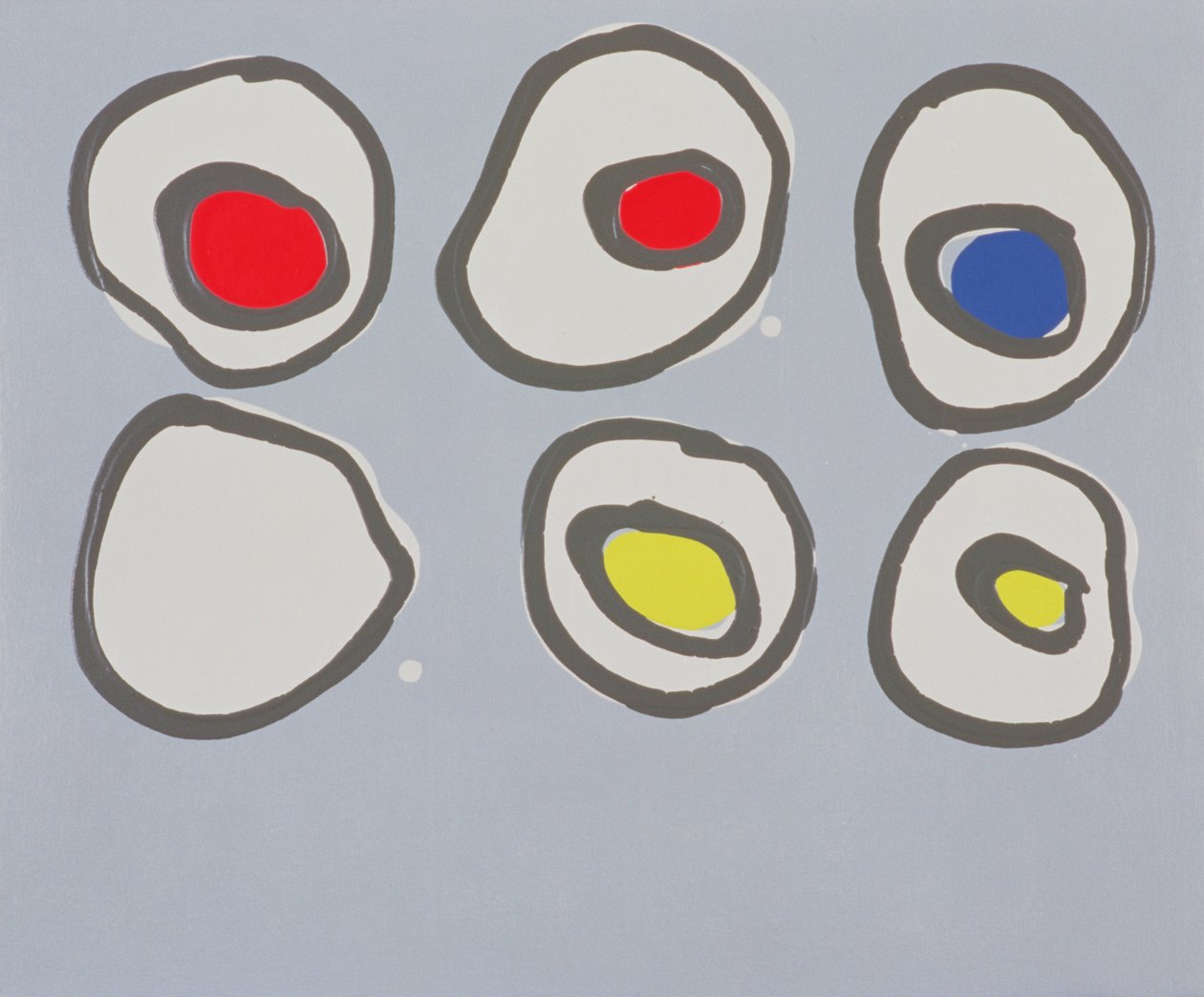 Lights Out, 1998 (tuval üzerine akrilik) by Colin Booth