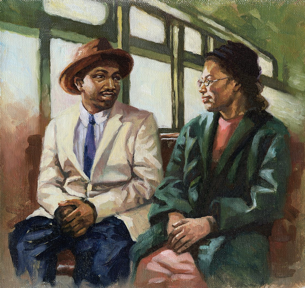 Martin ve Rosa önde, 2001 by Colin Bootman