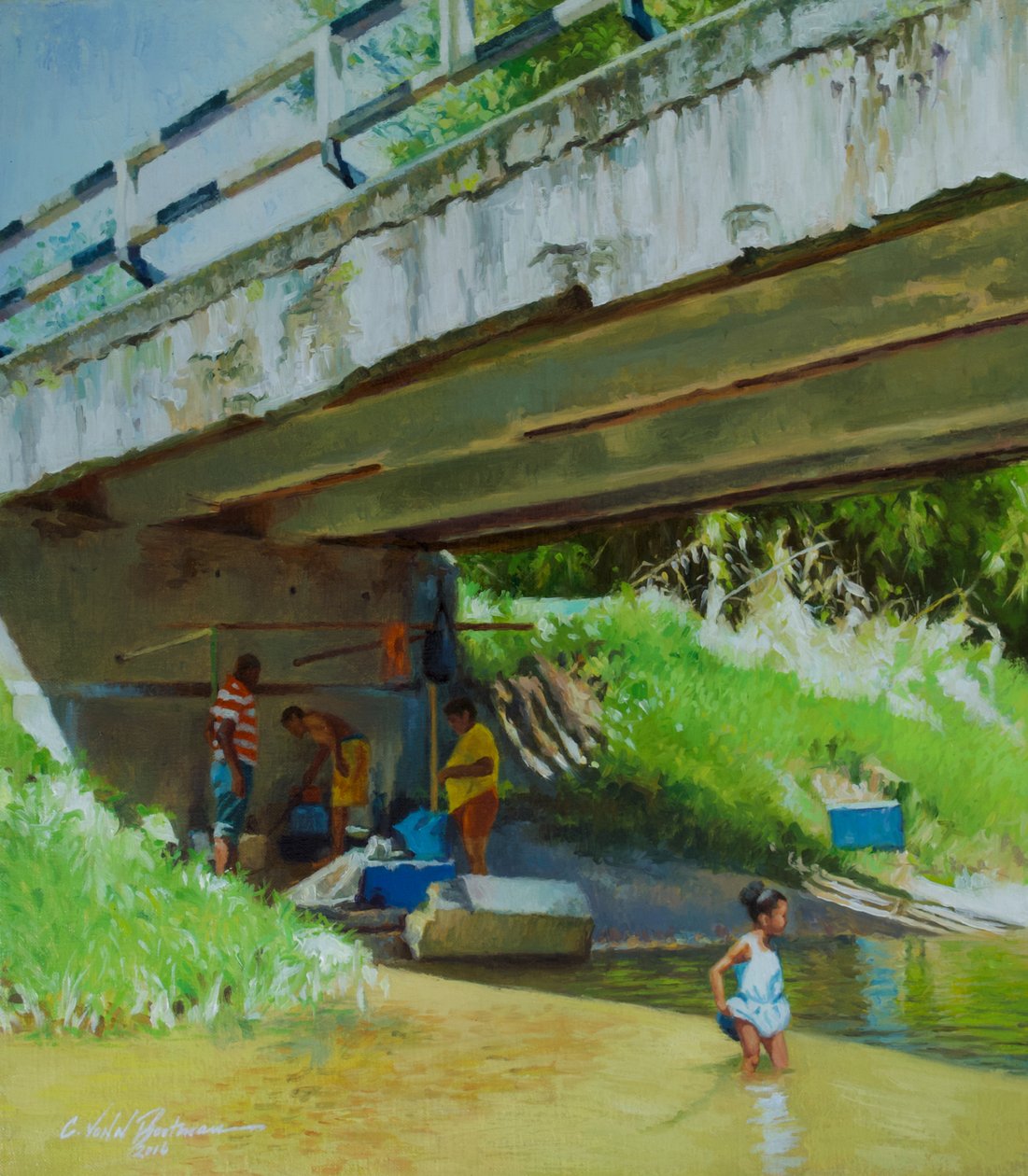 Eski Köprünün Altında by Colin Bootman