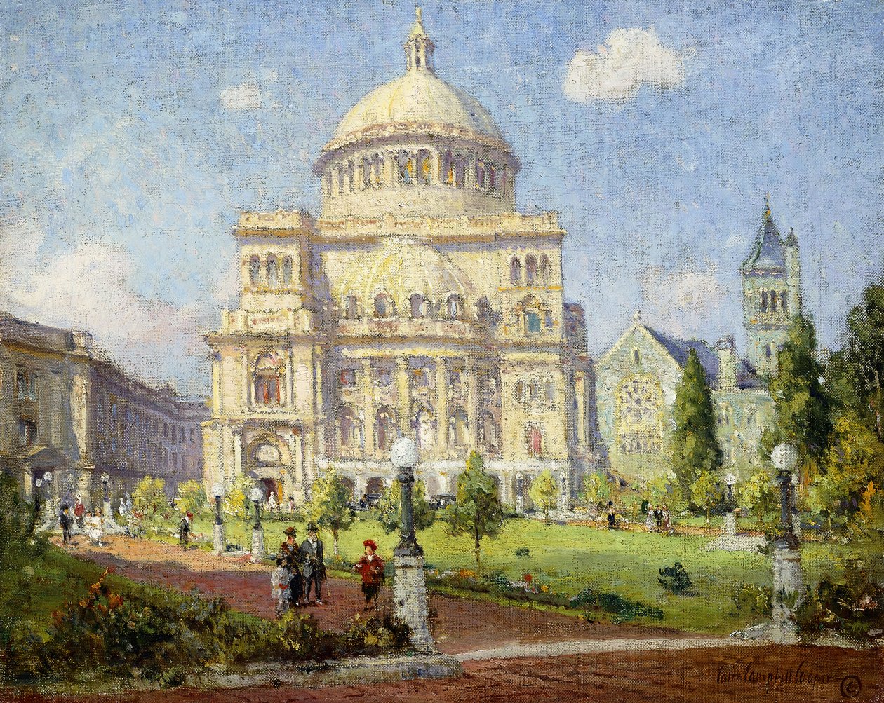 Bir Bahar Günü, Boston by Colin Campbell Cooper
