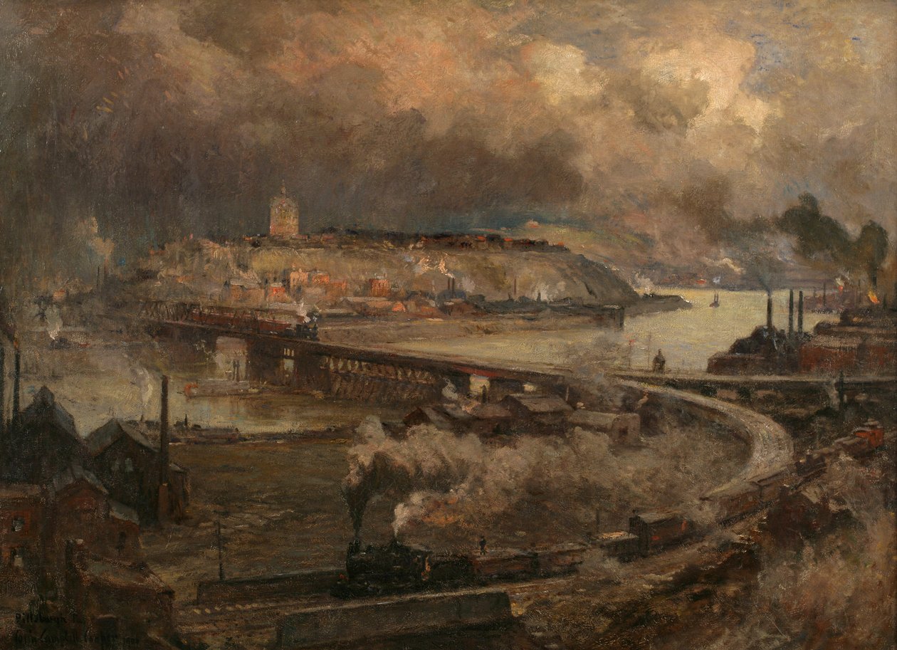 Pittsburgh, Pensilvanya, 1906 by Colin Campbell Cooper