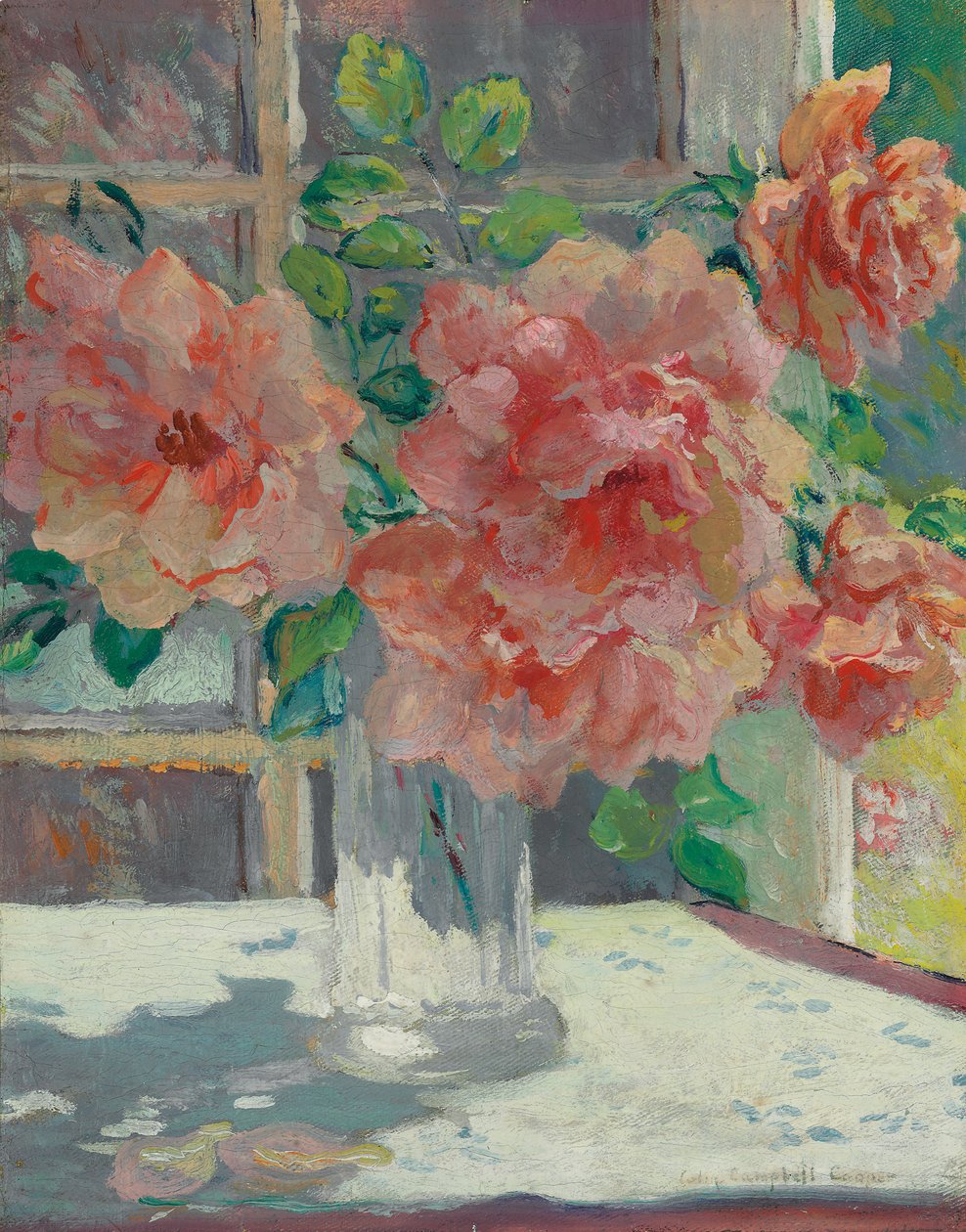 Güller (tuval üzerine yağlı boya) by Colin Campbell Cooper