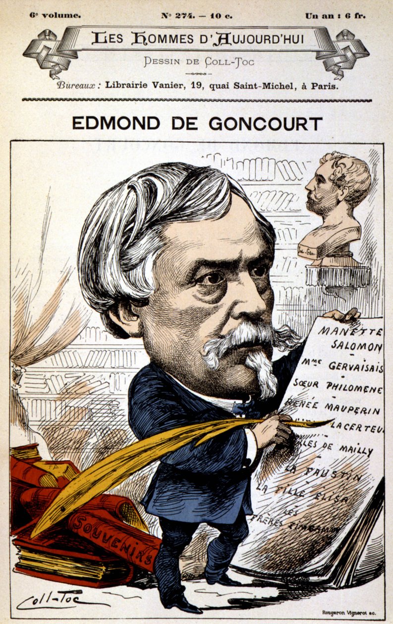 Edmond de Goncourt - Coll-Toc (Coll Toc), 19. yüzyılın sonlarında “Les Hommes d