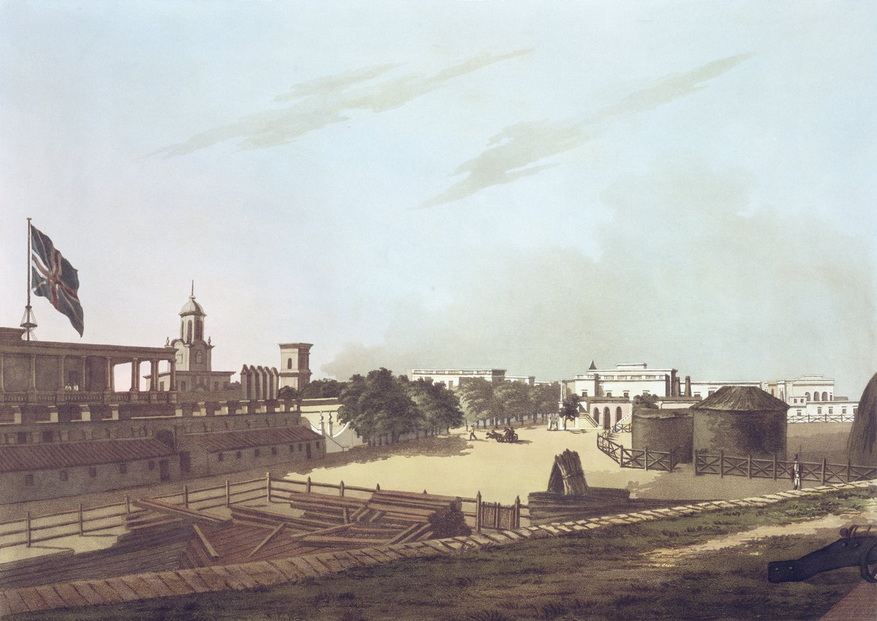 Kral Kışlasından Bir Görünüm, St. George Kalesi, 