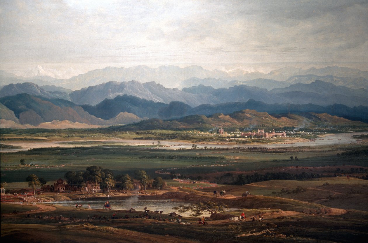 Francis Marquess of Hastings 1754-1826 1814-15 tuval detayı üzerine yağlıboya 237634 by Colonel Charles Joseph Doyle