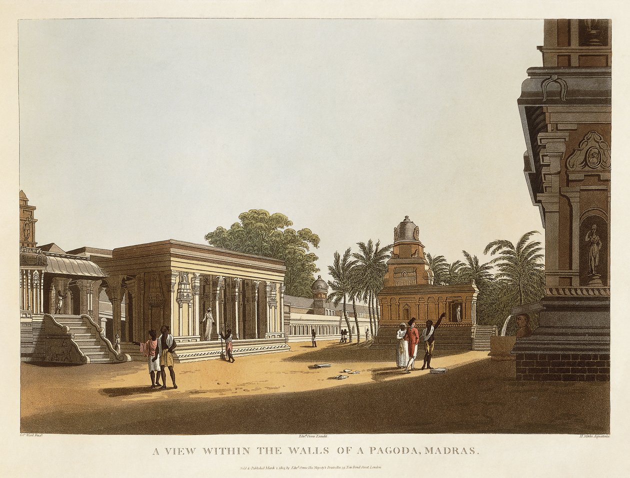 Blagdon, Daniell, Ward ve Hunter, 1804 tarafından "Eski ve Modern Hindistan