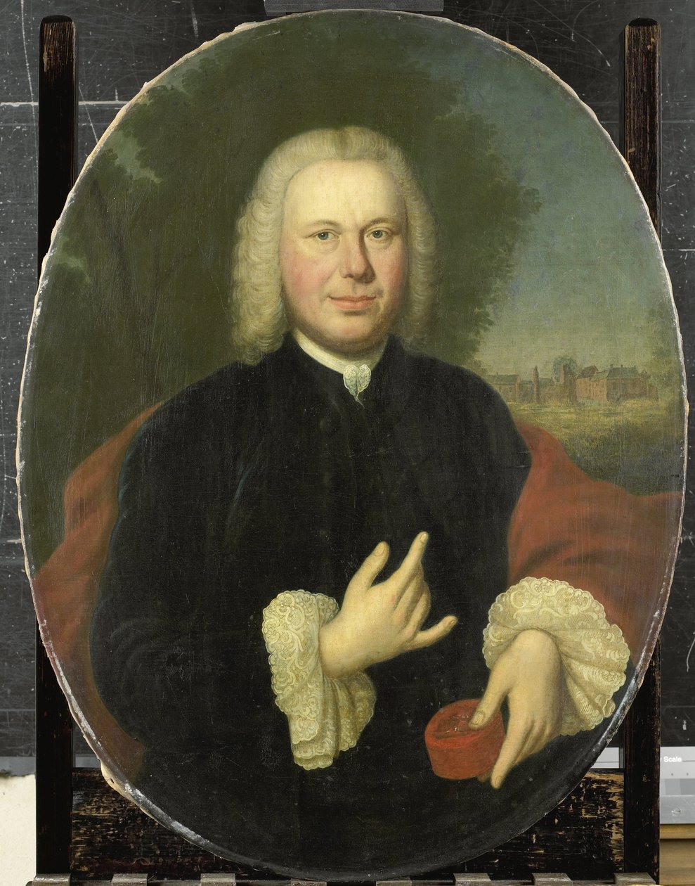 Diederik van Bleyswijk (1711-63), Eethen ve Meeuwen Baronu, Babiloniënbroek Lordu, Gorkum Belediye Başkanı by Conrad Kuster