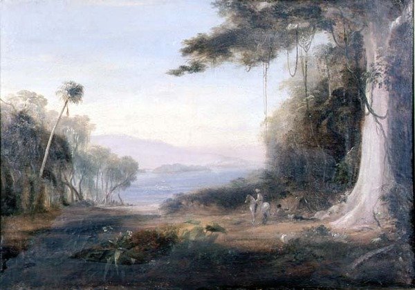 Illiwara Gölü Manzarası by Conrad Martens