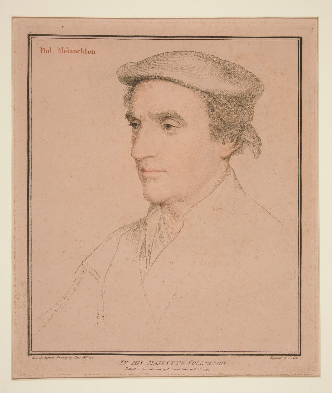 Philip Melanchthon mu? 1497-1560 by Conrad Martin Metz