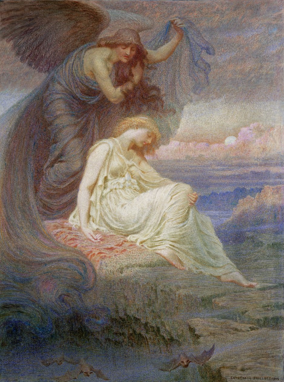 Gecenin Ruhu, 1905 by Constance Phillott
