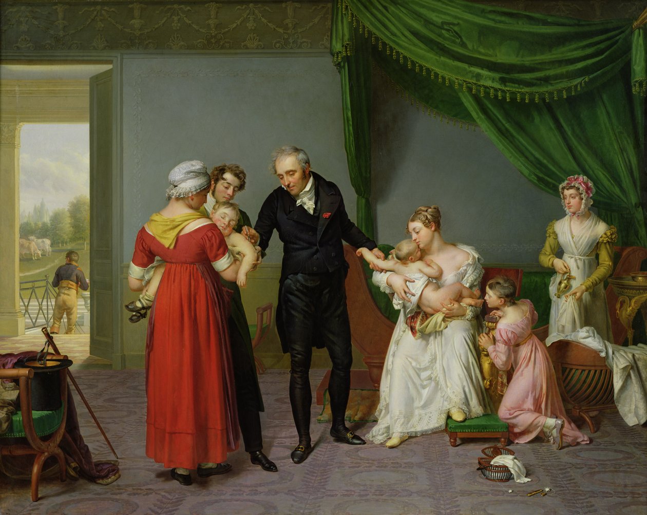 Baron Jean Louis Alibert (1768-1837) Liancourt Şatosu