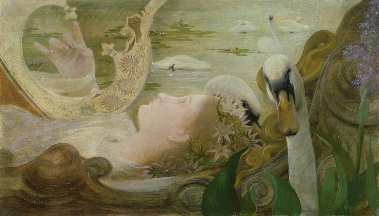 Ofelia, 1893 by Constant Montald
