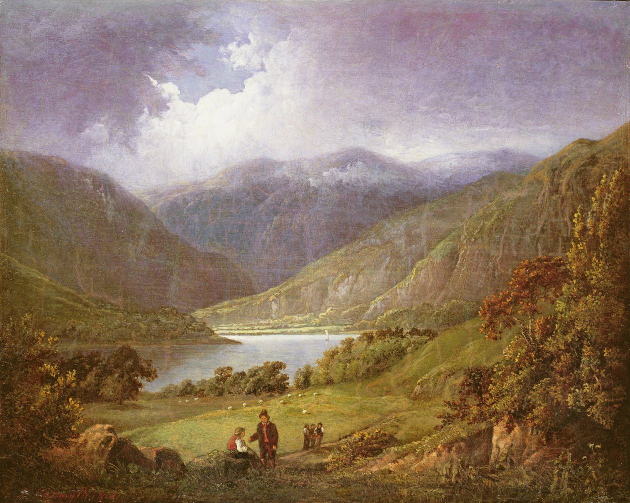 Haweswater: Göller Bölgesi by Constant Emile Troyon