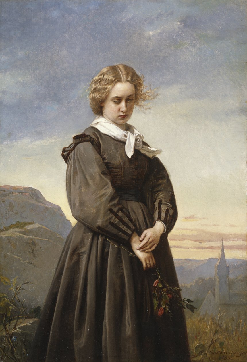 Aşkın Melankoli, 1866 by Constant Mayer