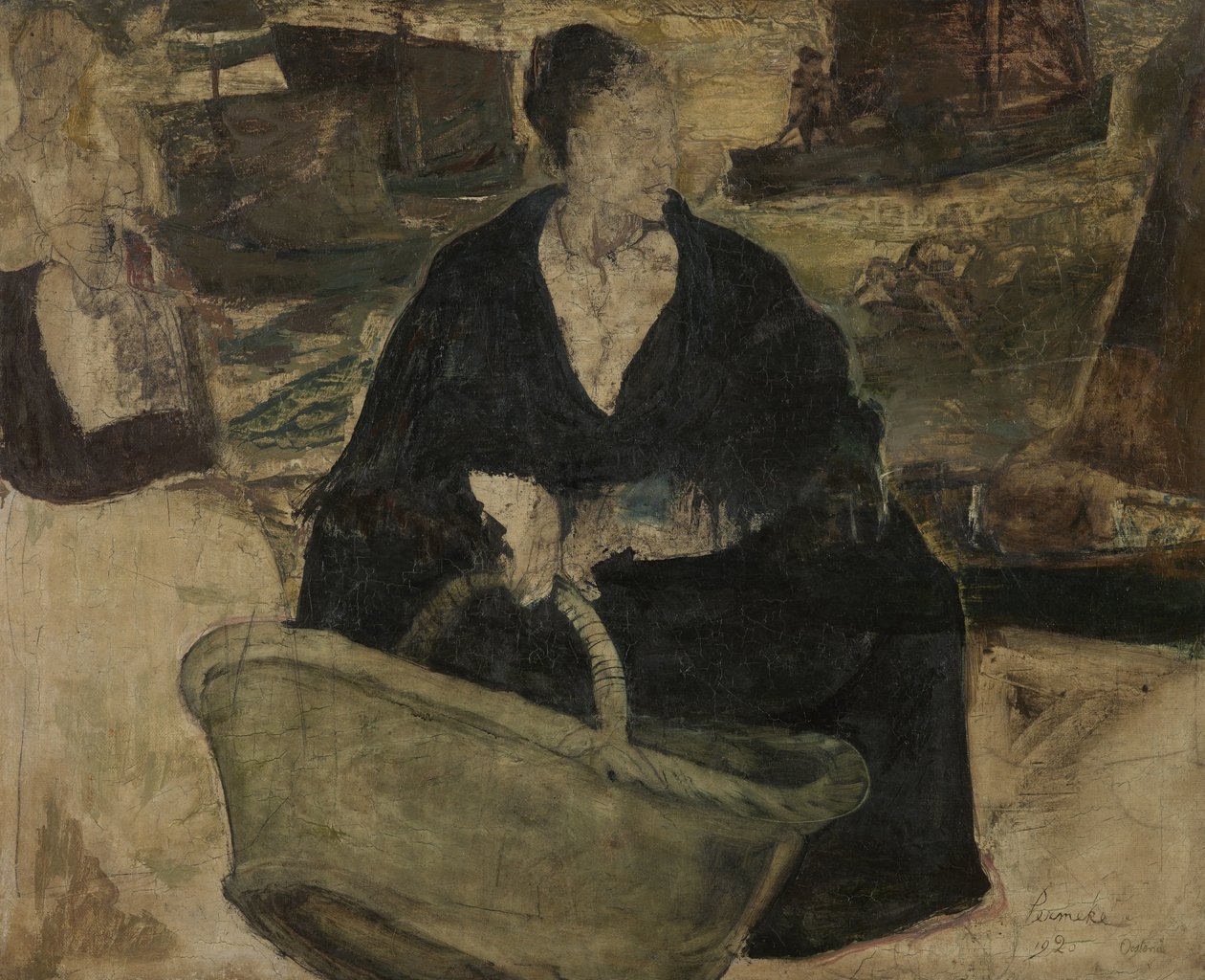 Balıkçının Karısı by Constant Permeke