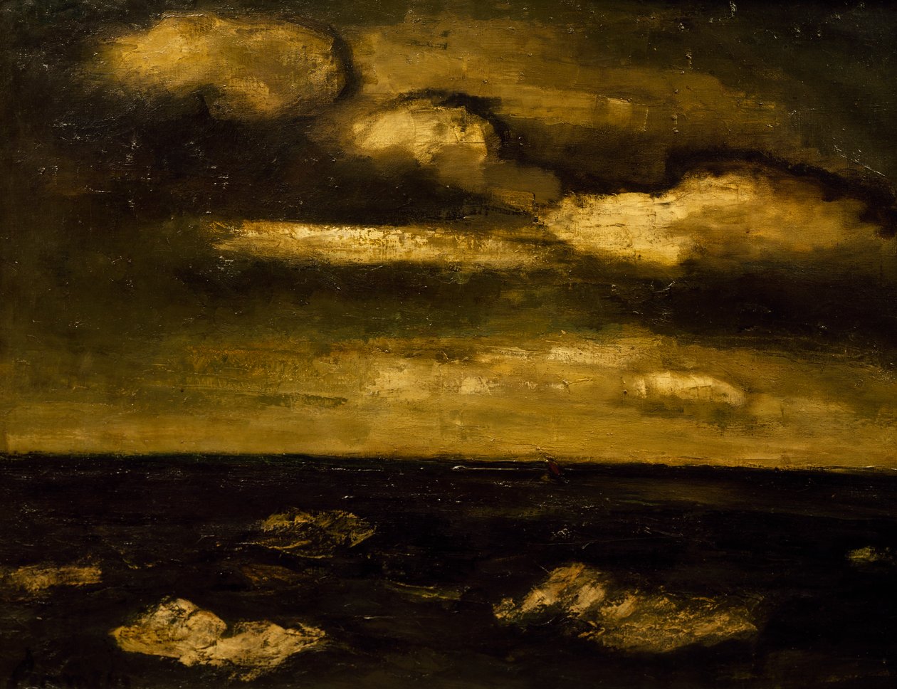 Deniz Manzarası, Constant Permeke (1886-1952). Belçika, 20. yüzyıl. by Constant Permeke