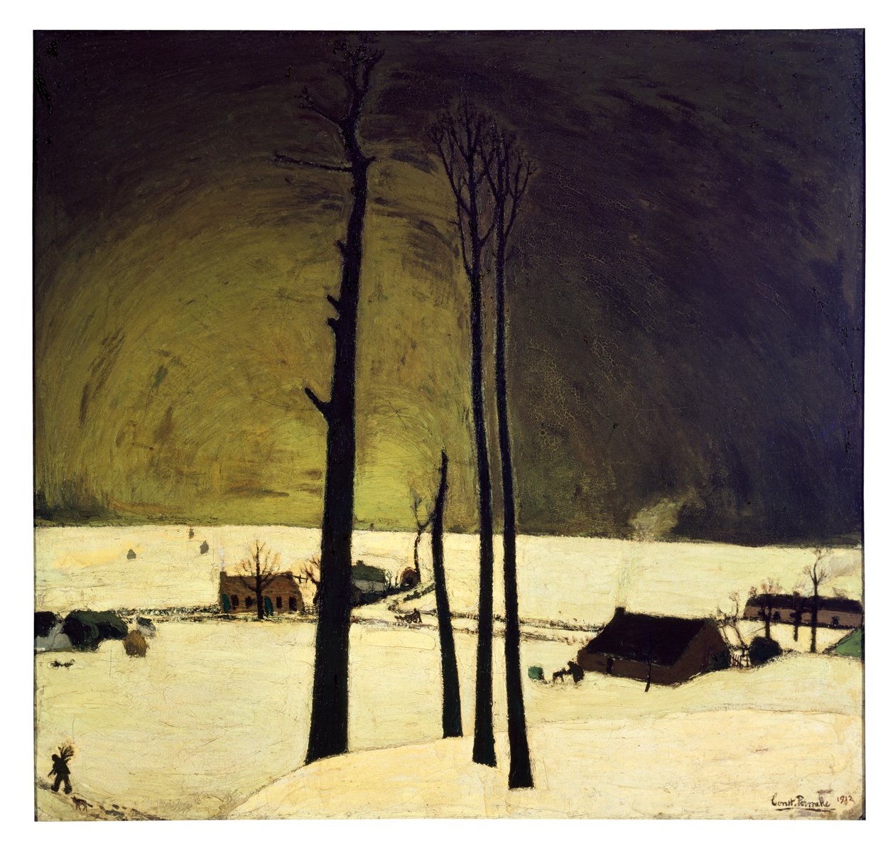 Kış Manzarası by Constant Permeke