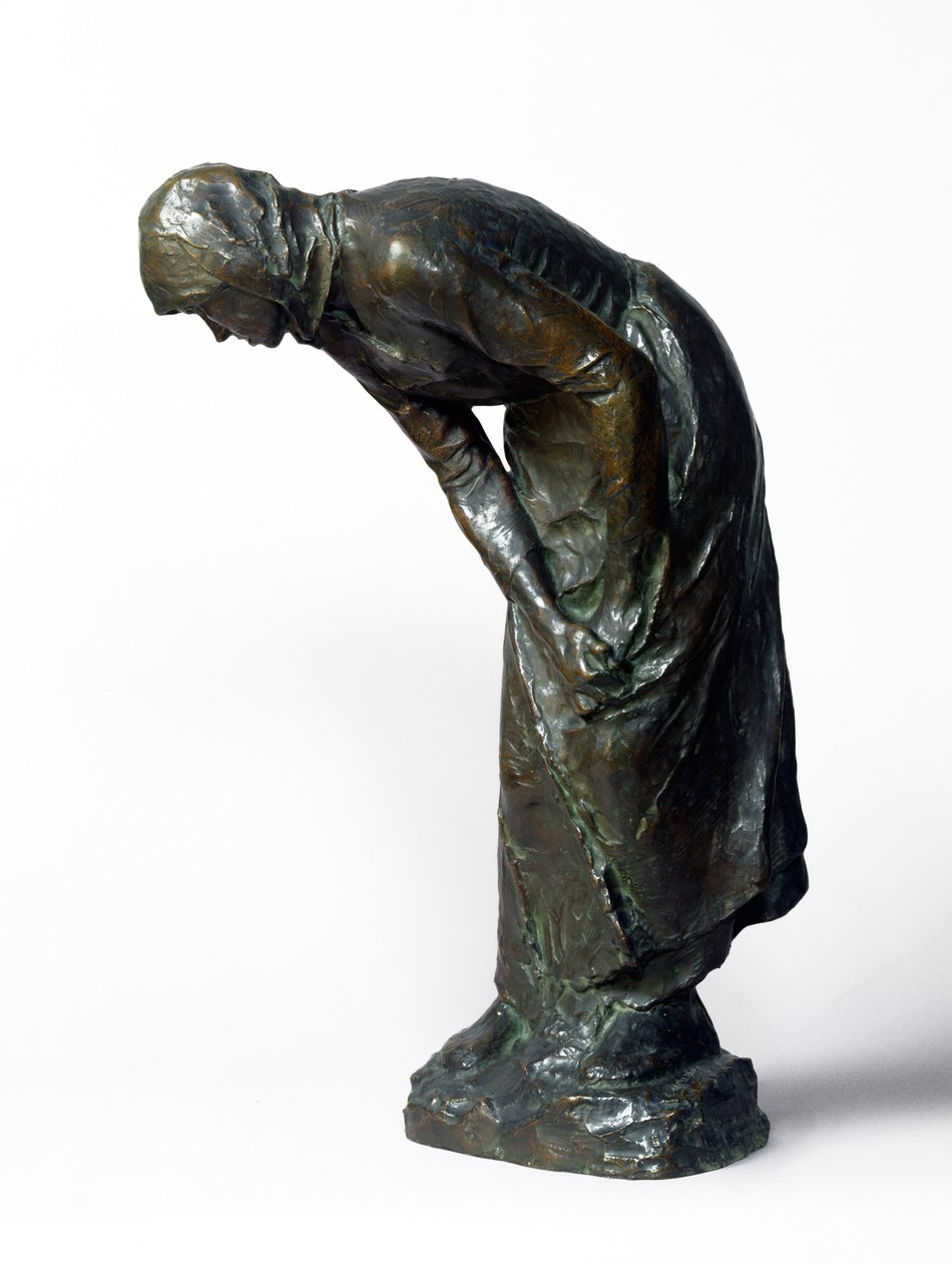 Ateş rutubeti, 1893 (bronz) by Constantin Emile Meunier