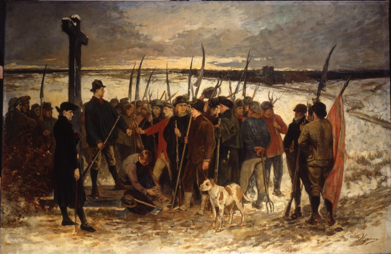 Köylü Savaşı by Constantin Emile Meunier