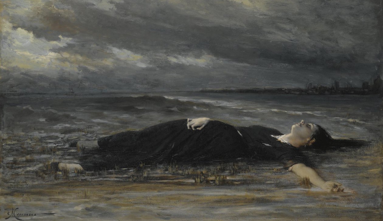 Ofelia by Constantin Emile Meunier