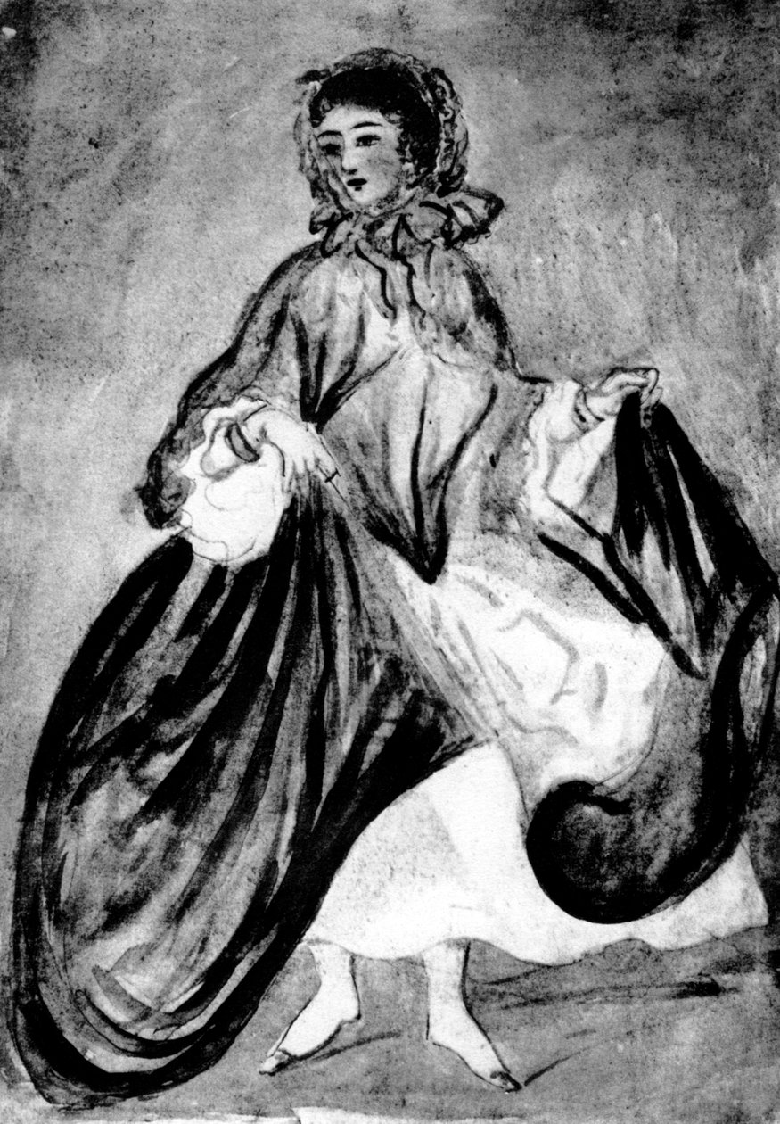 Bir Kadının İncelenmesi, 19. yüzyıl, 1930. by Constantin Guys