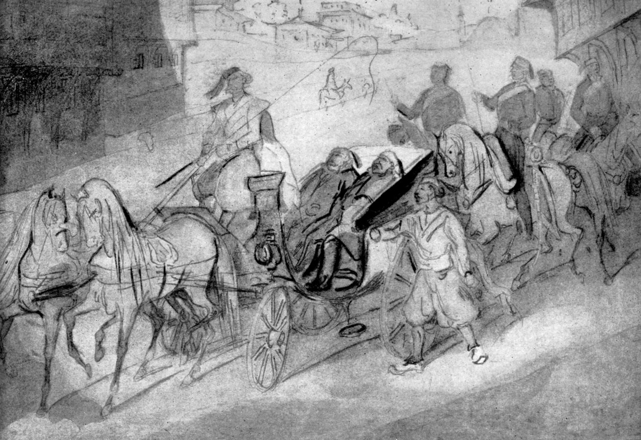 Türk Yetkililer, 1930 by Constantin Guys